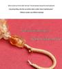 Zhenqiao Five Elements Pixiu Keychain: Wood, Fire, Earth, Metal, Water Crystal Pendant.