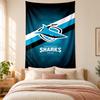 Cronulla Sharks Tapestry highquality for decorating living room bedroom dorm walls ideal as bedroom wallart orholiday gift