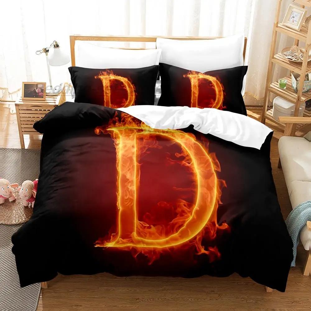 Lucky Number 3D Bedding Set Single Twin Full Queen King Size Duvet Cover Sets for Adult Kids Bedroom