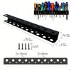 Wall Mounted Screwdrivers Holder Utility Shelf Multipurpose Large Capacity Crafting Organizer Pliers