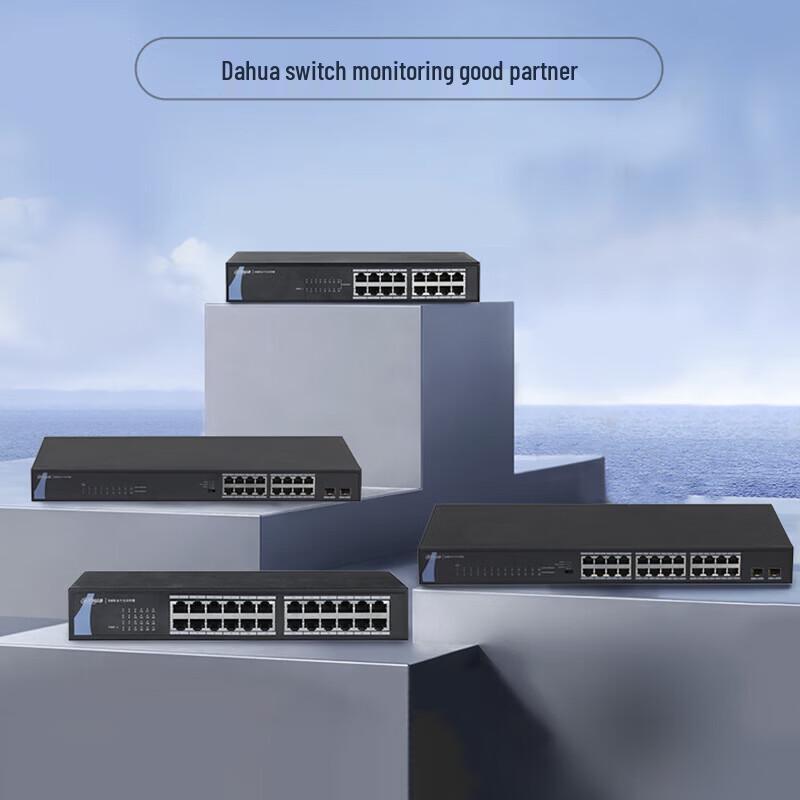 Dahua S3000C-16GT2GF 16-Port Gigabit Unmanaged Switch