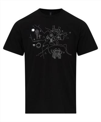 Twin Peaks Owl Cave Calendar Map T-shirt David Lynch Shirt Personality High Quality Print Unisex Street Short Sleeve Tops