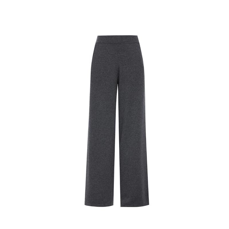 VEROMODA Women's Wool Blend High-Waist Wide-Leg Pants