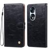 Vintage Crazy Horse Texture PU Leather Flip Wallet Phone Case for HONOR 70,70 5G,70 Pro,70 Pro+ Card Holder Kickstand Shockproof Protective Cover