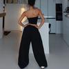 Lazy American All-Matching Casual Pants Summer Men and Women Wide Leg Loose Draping Mopping Pants