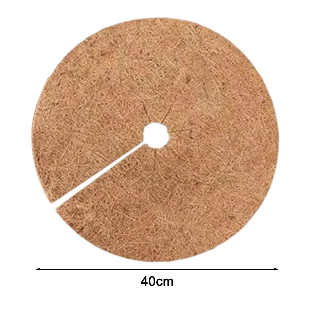 Improves Pot Aesthetics Coconut Coir Mat Plant Pot Mat Natural Coconut Fiber