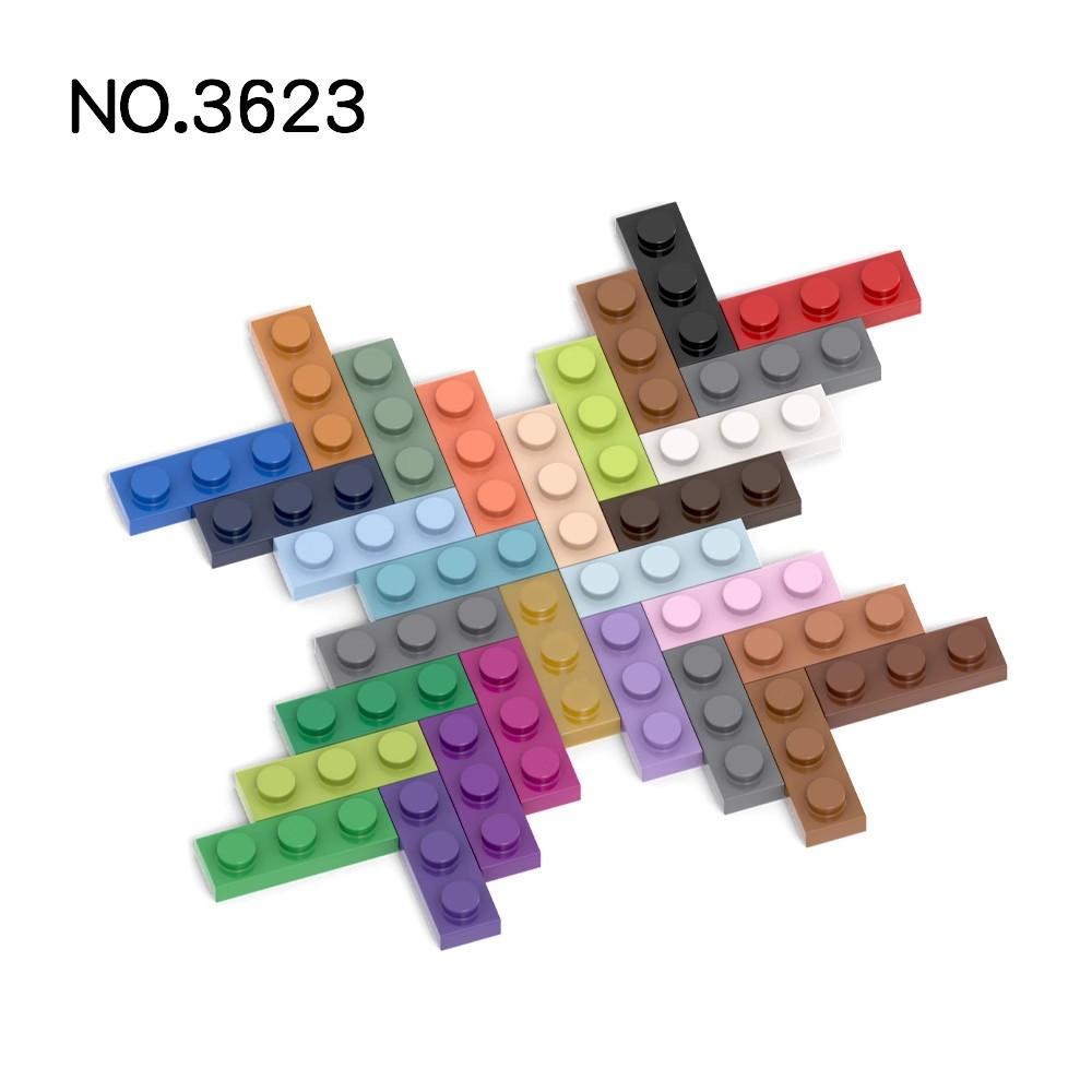 20 Stück MOC Kompatible Bausteine 3623 Platte 1 x 3 für Bausteine Teile DIY Story Pädagogisches Geschenk Spielzeug