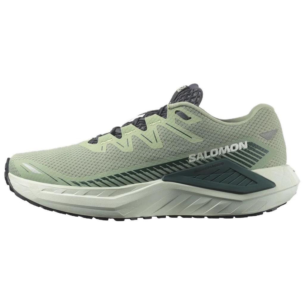 Salomon Drx Defy Grvl Comfortable Simple Non-Slip Wear-Resistant Low-Top Casual Running Shoes Men sneaker Green L47563900