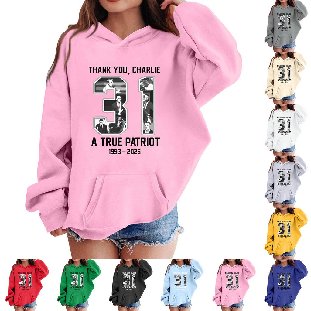 Kids' Fashion Printed Pullover Casual Long-Sleeve Crewneck Hoodie Top