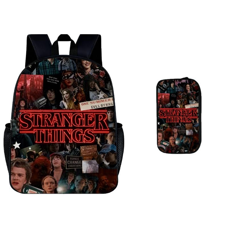 Stranger Things 5 Kinderrucksack Federmäppchen 2-teiliges Set KTB