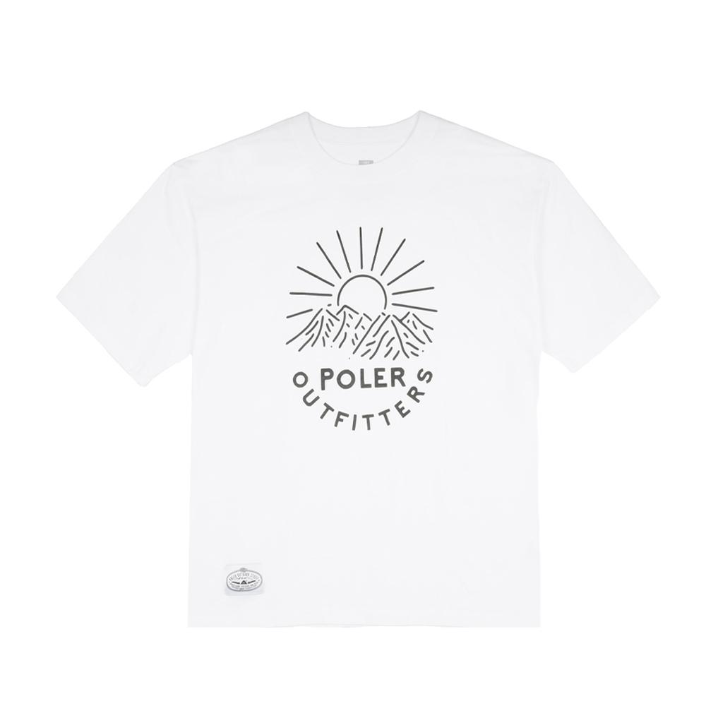 Polar Staff Sunrise Tee White S