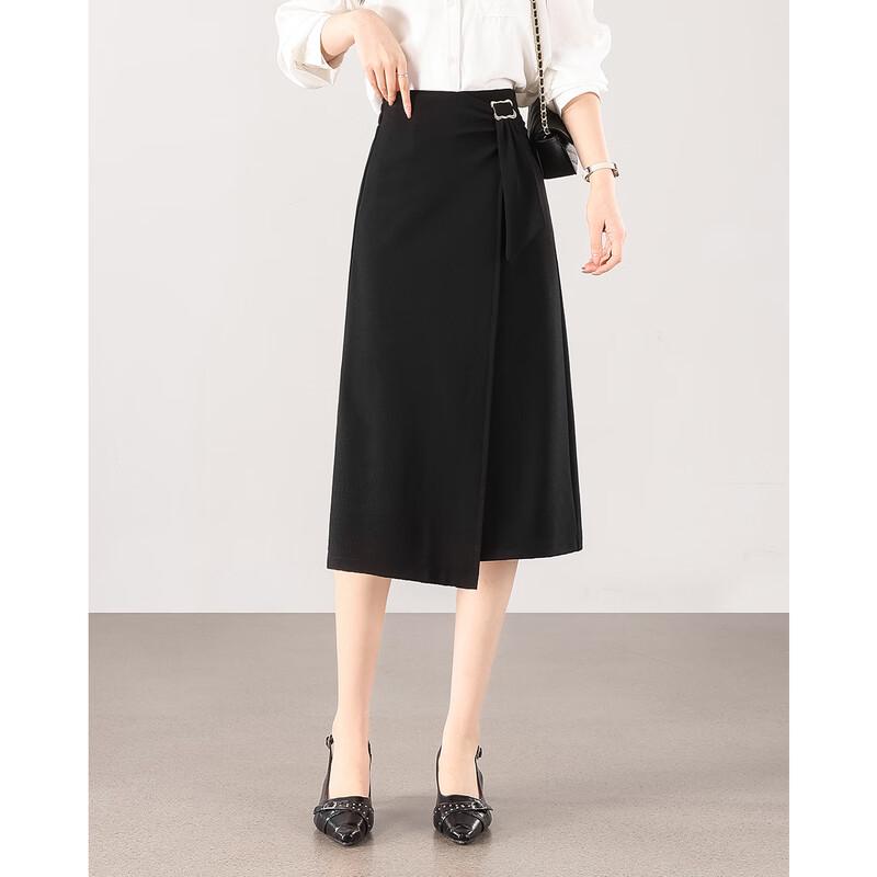 Женская асимметричная облегающая юбка-миди TERRE BLEUE XL