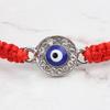 Woven Bangle String Braided Evil Eye Bracelets Unique Symbolic Wrist Jewelry Fashion Hand Rope for Women and Girls