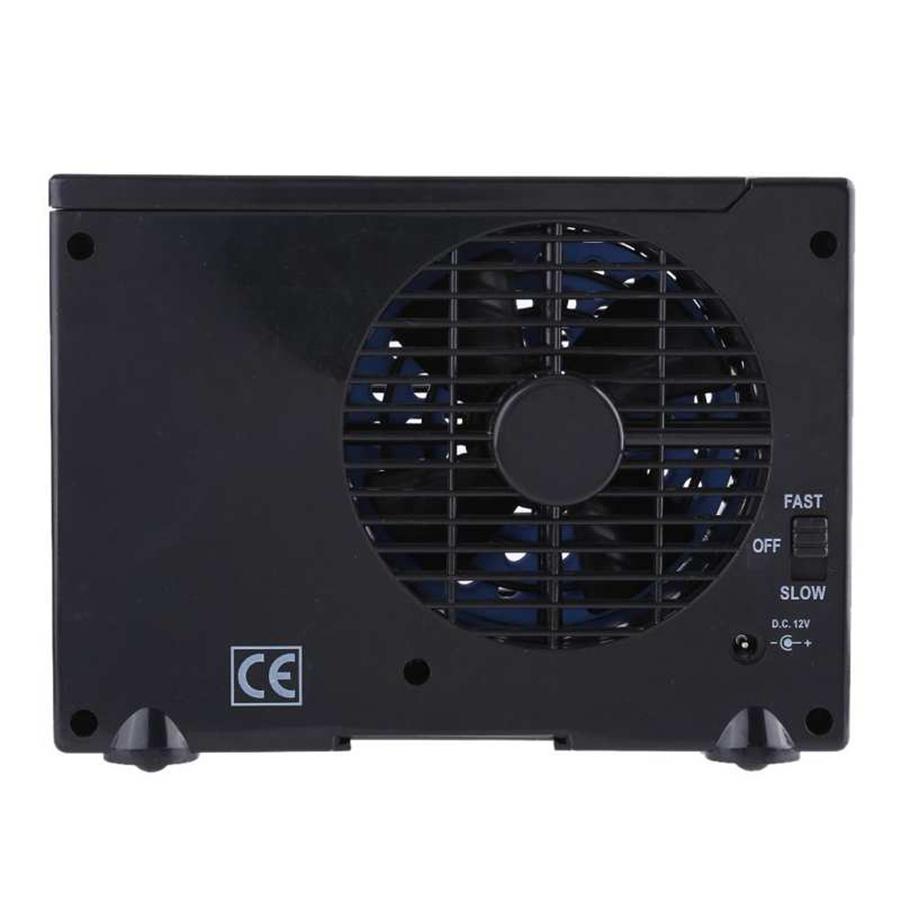 60W 24V Car Truck Summer Cooler Cooling Fan Water Air Conditioner 2 Speed Black