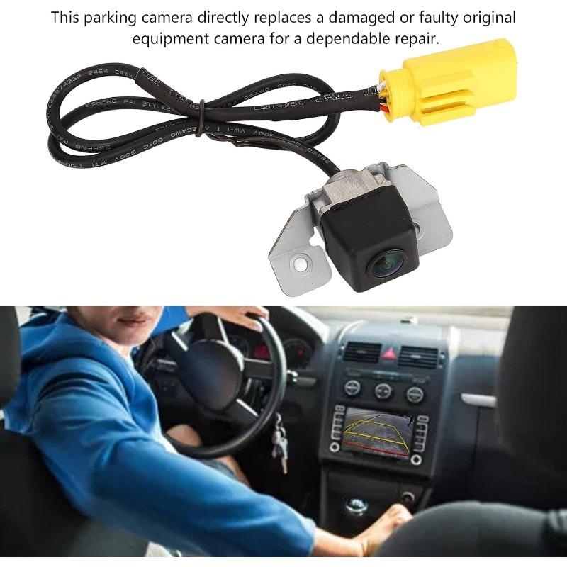 Car Reverse Camera, Rear Parking Assist Camera IP68 Waterproof 95790 Emergency Parking Camera Compatible with IX35 2009-2015