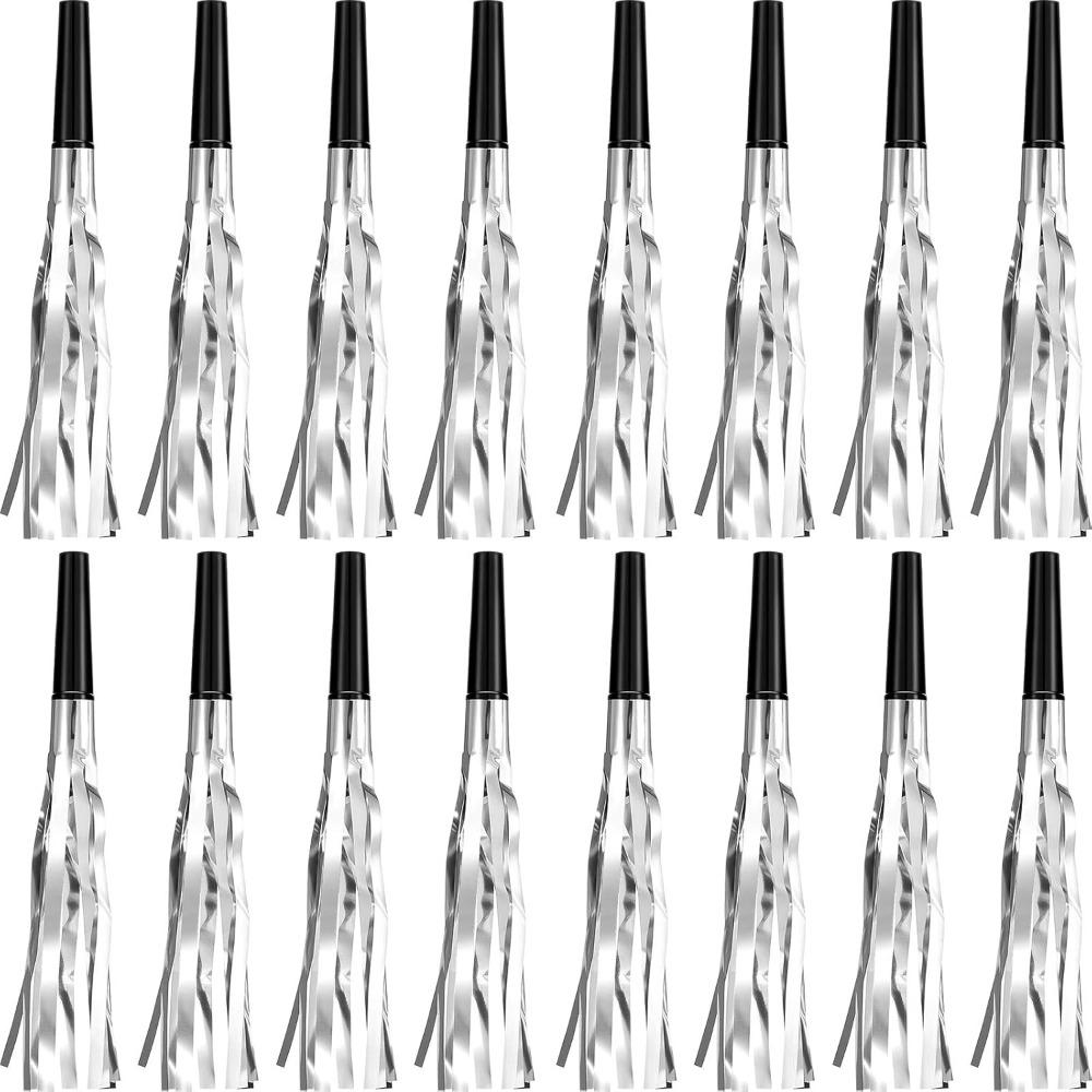 

30pcs Golden Noise Makers Glitter Noise Makers Metallic Fringed Party Blowers for Adults Birthday Graduation Sporting Events Party Favor Supplies 30pcs золотой