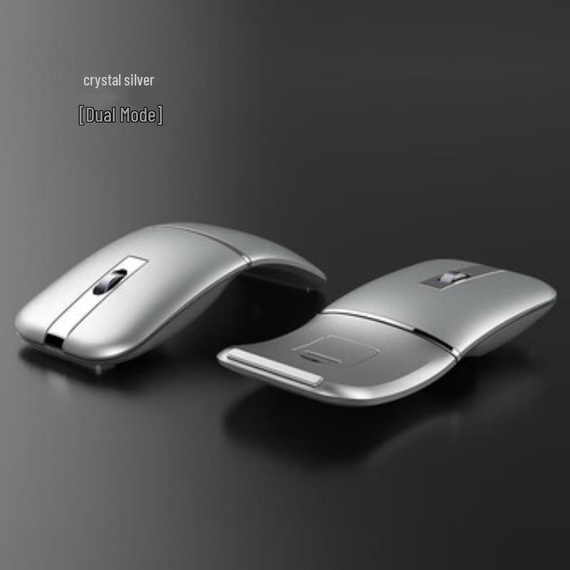 Lemo faltbare kabellose Bluetooth-Maus im Dual-Modus