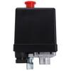 Calm Wish Air Compressor Pressure Switch, Airbrush Pressure Air Exhaust Pipe Repair Part Replacement, 1-Port, Universal