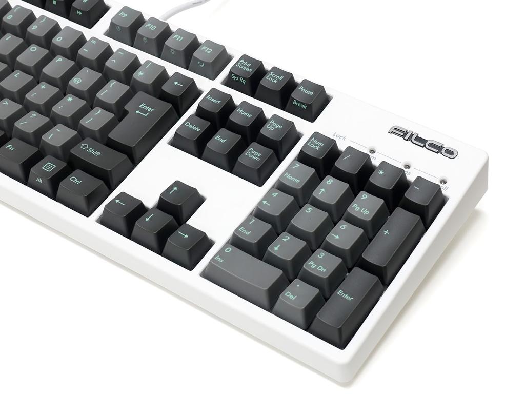 FILCO PBT molded keycap set ASAGI x Gray 2 tone Keycap set Majestouch replacement 108 keys Japanese layout No kana Key puller included FKCS108AGP2Z