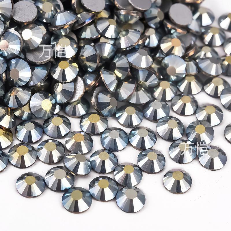 Ss3-Ss16 Mixed Size Flat Bottom Drill, Mobile Phone Case Diy Sticker Diamond Crystal Glass, Creative Nail Art Jewelry Accessories