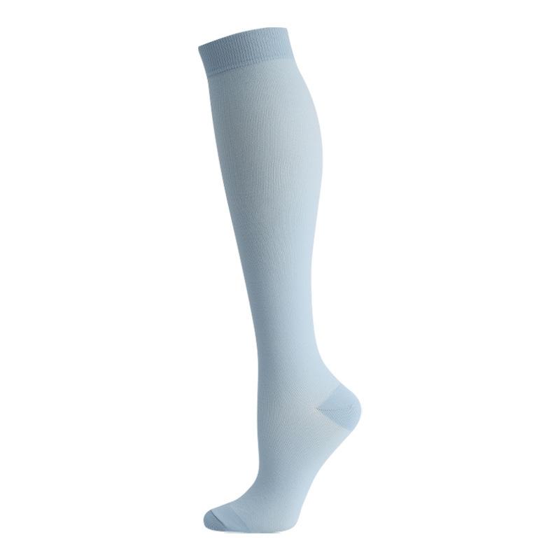 Compression Socks Sports Outdoor Running Jump Rope Yoga Unisex Calf Pressure Socks Stockings Compress Nylon