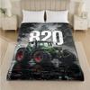 Coperta in Flanella Stampata John Deere Morbida Calda Coperta Plaid in Peluche Per Letto Divano Divano Uso Domestico Interno