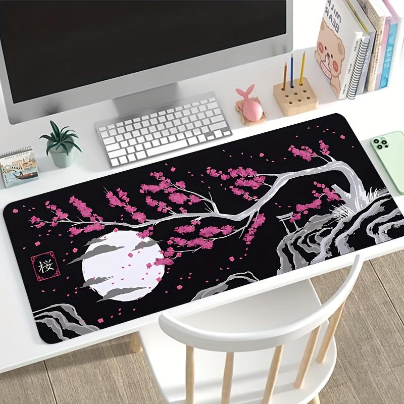 Premium Desk Mouse Pad Durable Desk Mat Cloth Surface Non Slip Rubber Base for Gaming PC Laptop Keyboard Desk Setup Work and Stu