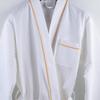 Five-Star All-Cotton Waffle Weave Unisex Bathrobe – Absorbent Hotel & B&B Sleepwear, One-Size 