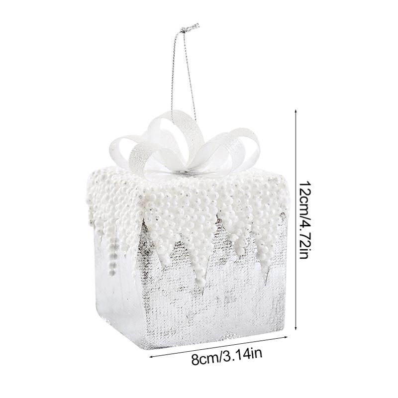 Big Christmas Balls Ornament White Foam Xmas Tree Hanging Pendant Gift 2025 New Year Home Party Decoration Navidad 2025 Supplies