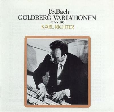 CD RICHTER KARL  Bach Goldberg Variations WPCS22013  2002 Japan ObiClassical Used