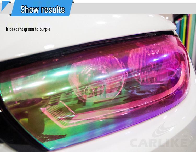 Chameleon Color-Changing Headlight & Taillight Film Sticker