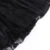 Women's Gothic Lace Long-Sleeve Halloween Mermaid Dress