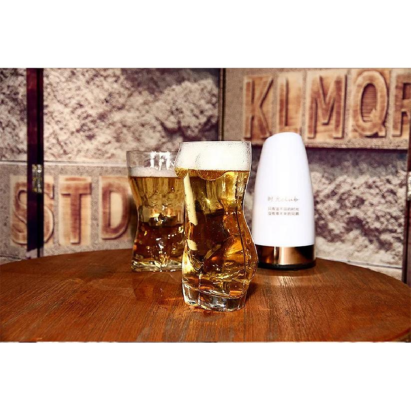 Sexy Nude Beer Steins Pilsner Glass Beer-mug Naked Men Girl Body Funny Naked Guy Wine Tumbler For Bar Cocktail Glasses Party Cup