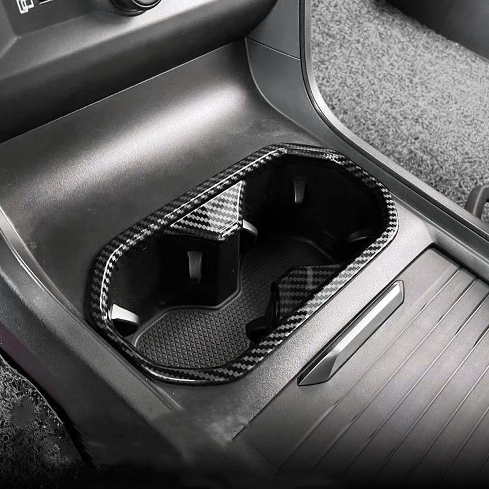 For MG4 MG 4 EV Mulan 2025 2025 2025 Accessories Center Console Sticker Water Cup Frame Cover Interior Decoration Trim Styling