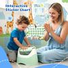 Potty Training Chart for Boys, 17 PCS Potty Training Sticker Chart Set, 5 Cute Themes Potty Chart Including Dinosaurs, Cars, Zoo and More.