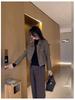 Women's Petite High-Waisted Short Leather Jacket for Autumn/Winter 2025: New Arrival Lapel Motorcycle Outerwear