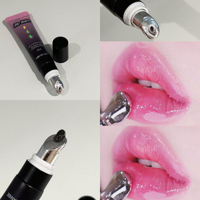 HERORANGE You An Du Du Color-Changing Moisturizing Lipstick - Hydrating, Whitening, Temperature-Sensitive Daily Lip Balm. Color-Changing Lip Balm