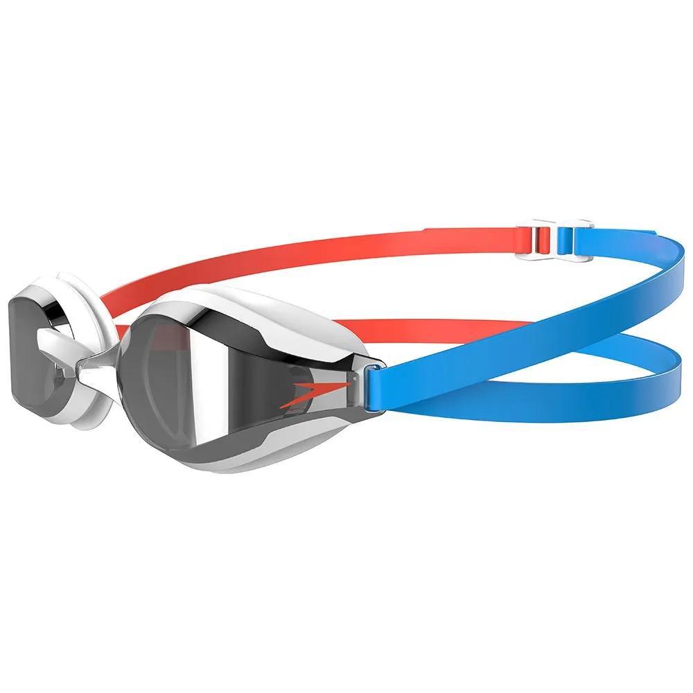 Speedo Plastic Swimming Goggles with Mirrored Coating Fastskin Speedsocket 2