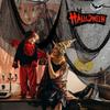 5pcs Halloween Black Gauze Horror Haunted Houses Decor Black Creepy Cloth Party Home Doorway Wall Gauze Terror Scene Props