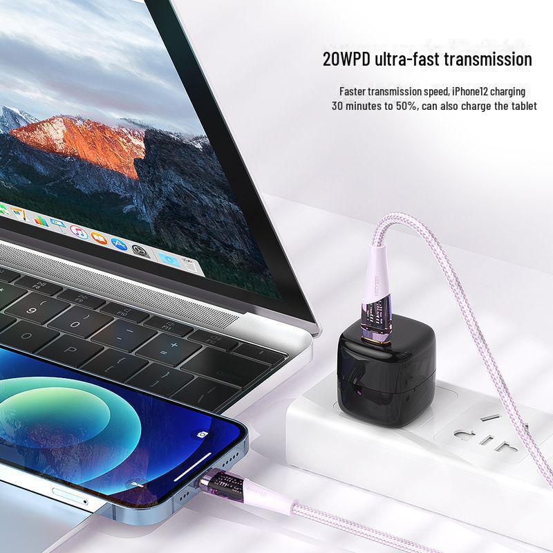 ESSAGER Amber Series 20W Fast Charging Cable for Apple Devices