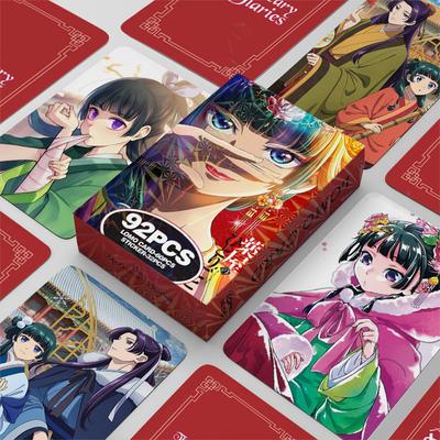 Anime Laser Lomo Karten Cartoon Charakter Holografische Fotokarte Kawaii Schreibwaren Geschenk