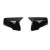 For Chevrolet Traverse 2018- Car Sticker Rearview Side Mirror Cover Wing Cap Exterior Door Case Trim Carbon Fiber Black Auto
