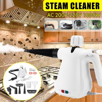 220V 1000W Household Electric Steam Cleaner High Temperature And Pressure Steaming Cleaner Air Conditioner Kitchen Range Hood Cleaning