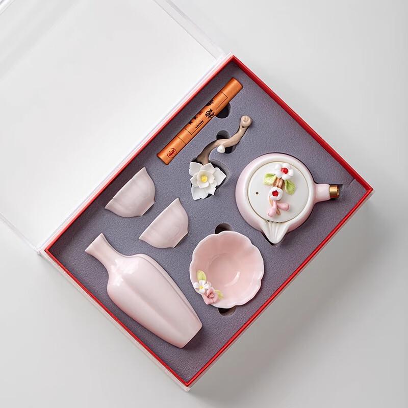 Элегантный китайский керамический чайный набор в подарок