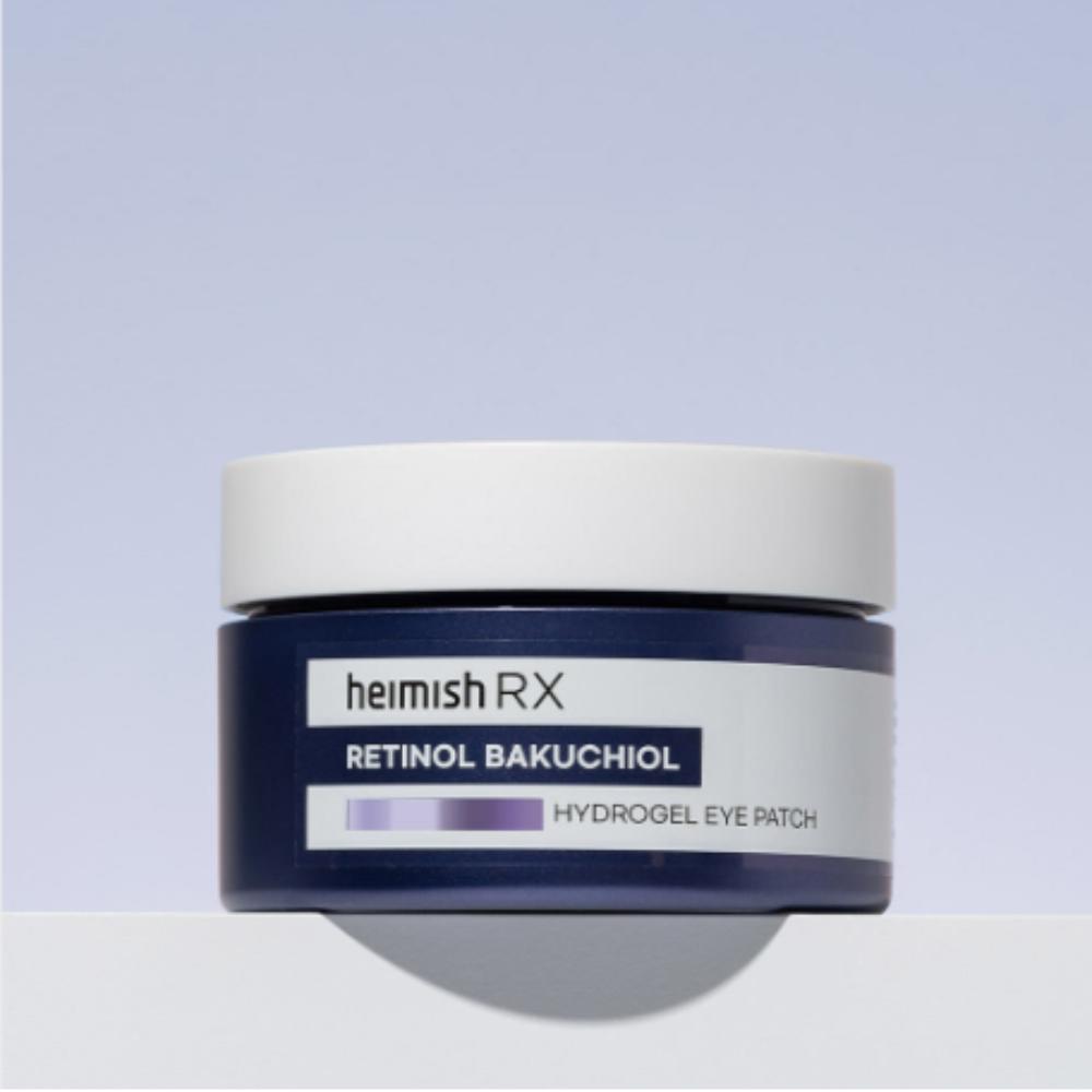 Heimish RX Retinol Bakuchiol Hydrogel Eye Patch | 60 Sheets | Firming & Smoothing Eye Care