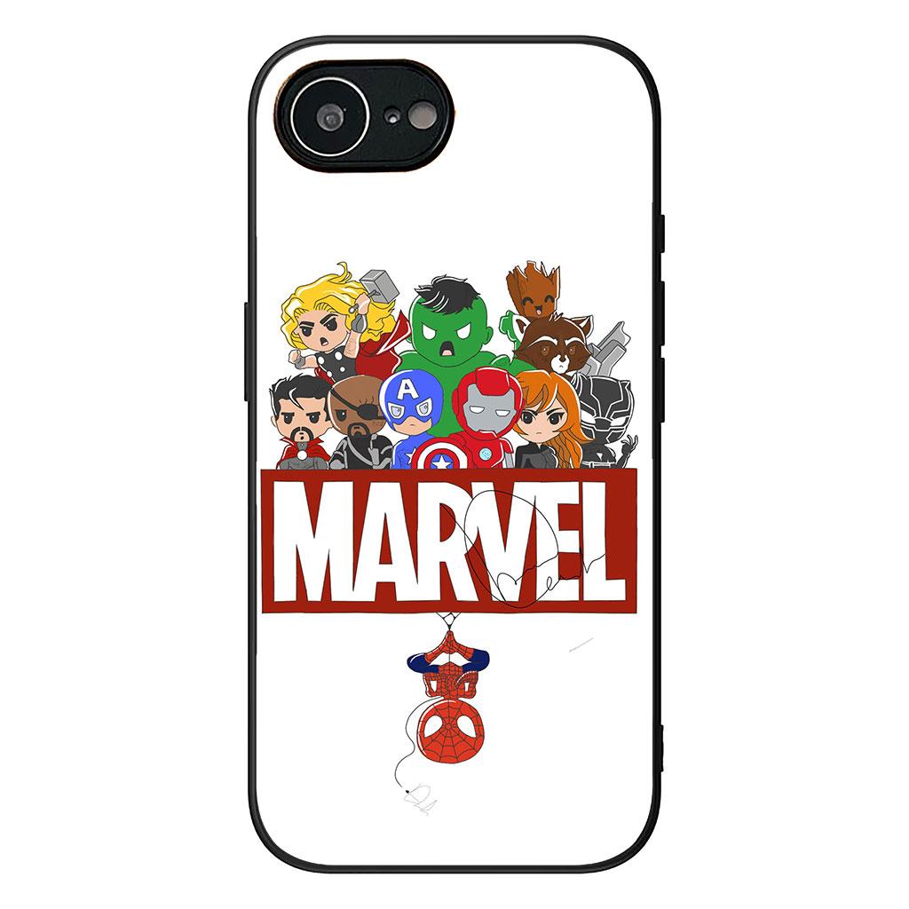Marvel Hero Iron Man Casing Phone Cover for Samsung Galaxy S22 S21 S20 Fe Ultra S9 Plus + A13 A22 M21 M31 M55 M15 Case