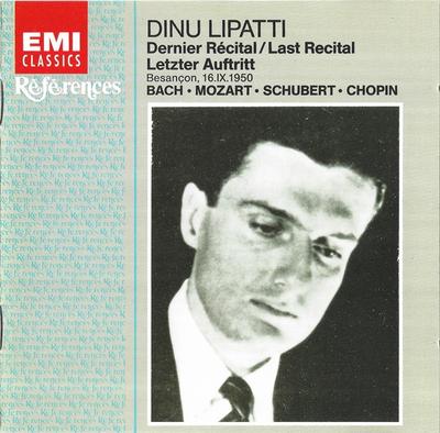 CD DINU LIPATTI - Ostatni Recital 724356516625 EMI Classics 1994 Holandia Klasyczna Używane