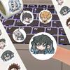 500PCS/Roll Demon Slayer Anime Stickers Cute Tomioka Giyuu Cartoon Decals Toy Journal Notebook Guitar Phone KidRewardStickerGift 6