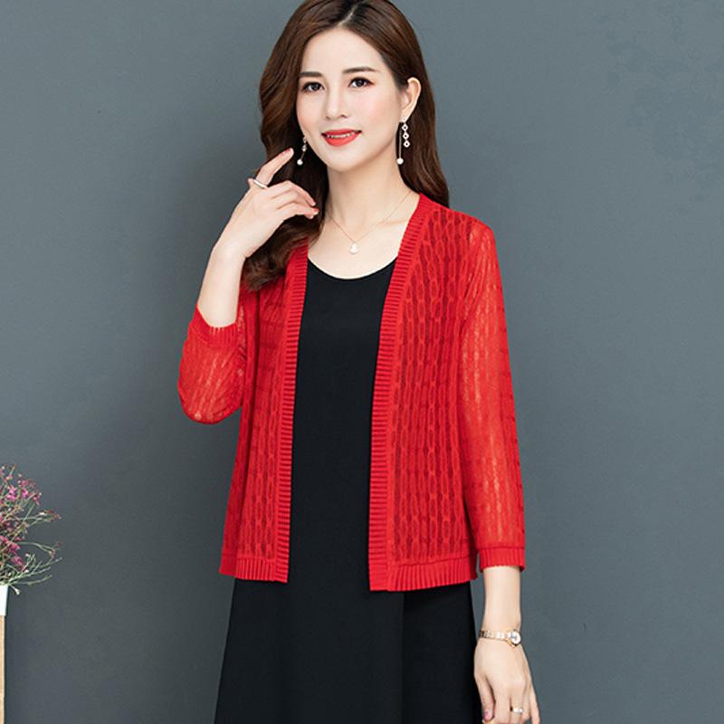 Short Lace Cardigan Summer Thin Jacket Sun Protection Shirt Air-conditioned Shirt Shawl
