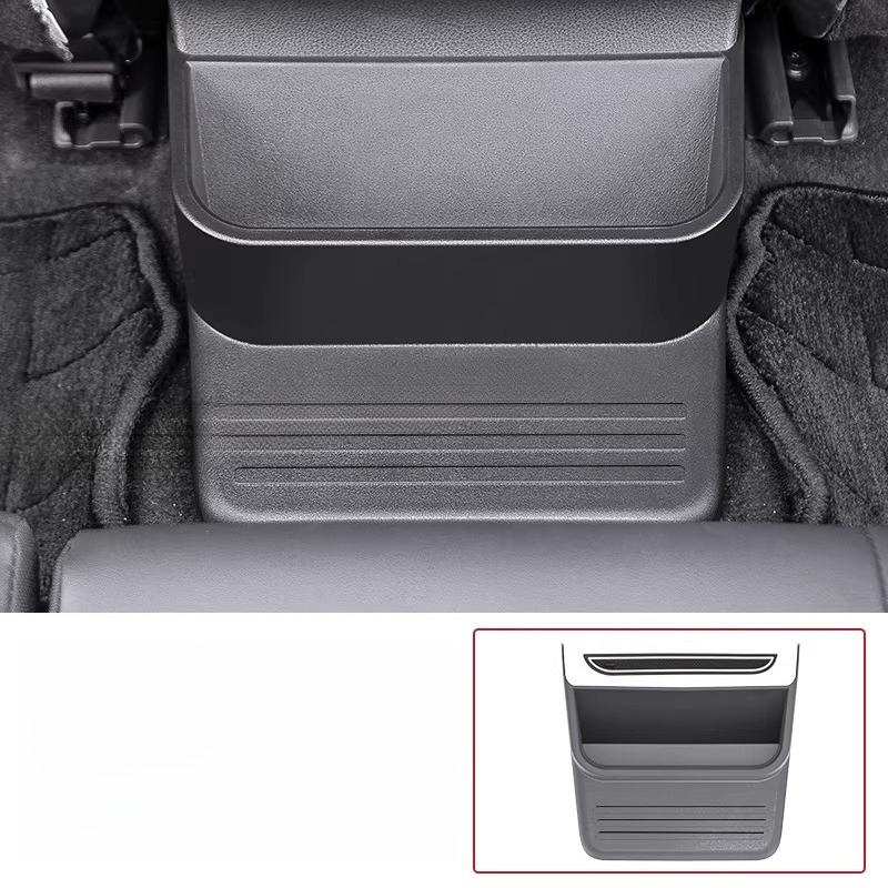 Car Rear Seat Bridge Storage Box Organizer ABS Rear Row Bridge Storage Box Fit For Lexus GX550 550H 2024 2025 Interior Accessory